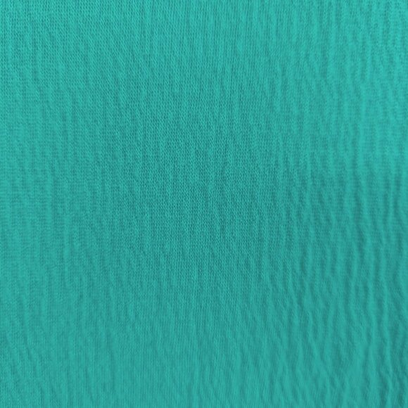 Cato Women's Plus Size Textured Green Cold Shoulder Tie Sleeve Top - Picture 4 of 7